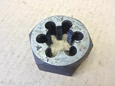 Triangle Brand 1" x 10 Tpi BSF 2.05" Across Flate Die Nut In Wax (v)