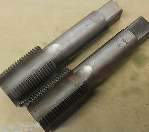 Lyndon 2" x 7 Tpi BSF Taper & Plug Hand Taps ET2134