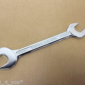 New Bedford 19mm & 17mm Open Ended Metric Spanner Made In England (v)