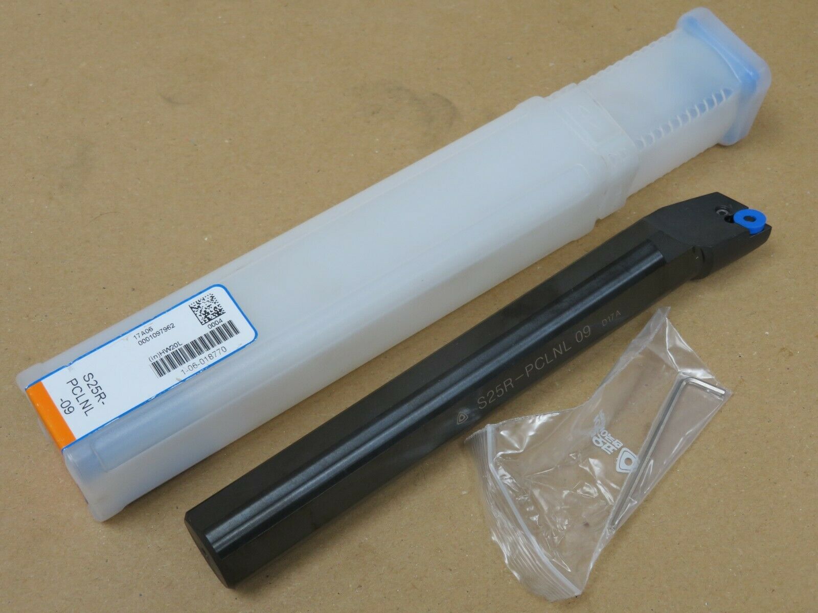 Korloy S25R-PCLNL-09 Steel Shank Boring Bar for CNMG0903 Inserts