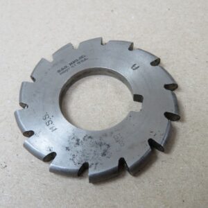 Brown & Sharpe HSS 2 1/4" x 3/16" DOC 1" Keyed Bore Milling Cutter MC1147