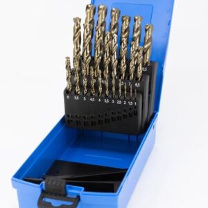 PRESTO M25 HSCo DIN338 DRILL SET 1.0mm - 13.0mm x 0.5mm