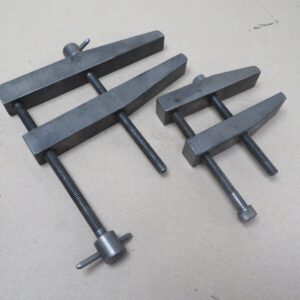 2 Off Engineers Clamps 1x 4 1/2" 1x 7" Workholding Toolmaking
